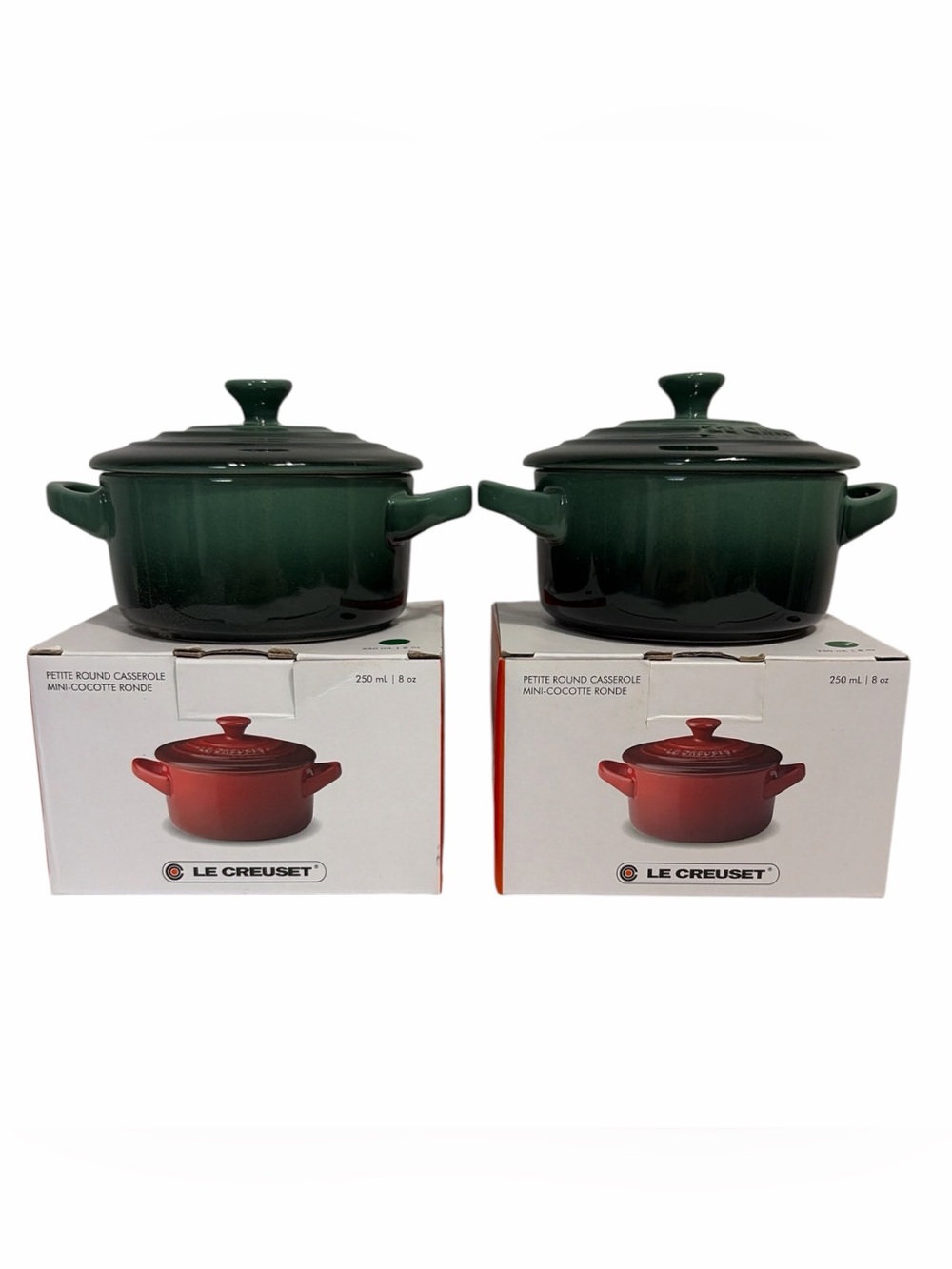 NEW LE CREUSET Stoneware Petite Round Casserole 10CM Mini RD Cocotte Artichaut